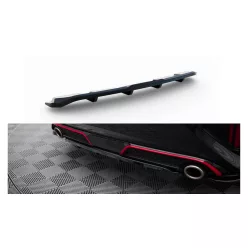 Splitter Kia Ceed III GT Facelift Rear Central with Diffuser