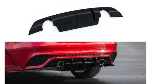 Diffuser Jaguar XE R-Dynamic X760 Facelift Rear Valance Gloss Black
