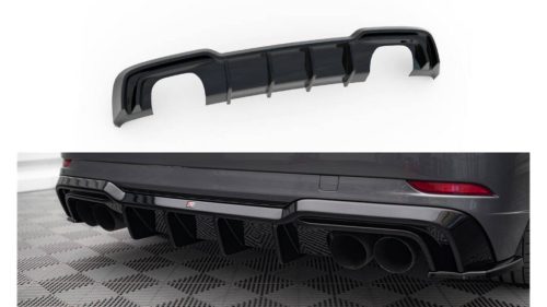 Diffuser Audi S3 8V Facelift Rear Valance Gloss Black
