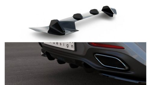Diffuser Mercedes-Benz GT GT S C190 Rear Valance Gloss Black
