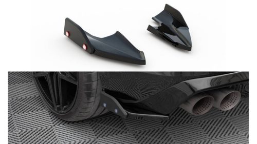 Splitter Volkswagen Golf 8 R Rear Side v.5 + Flaps