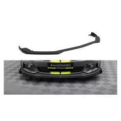 Splitter Ford Mustang VI GT Front Pro + flaps Black