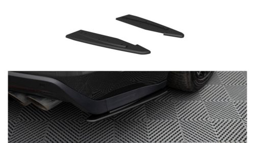 Splitter Ford Mustang VI GT Rear Side Street Pro Black-Red