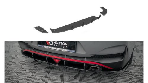 Diffuser Hyundai I30 Fastback N-Line III Facelift Rear Street Pro Black