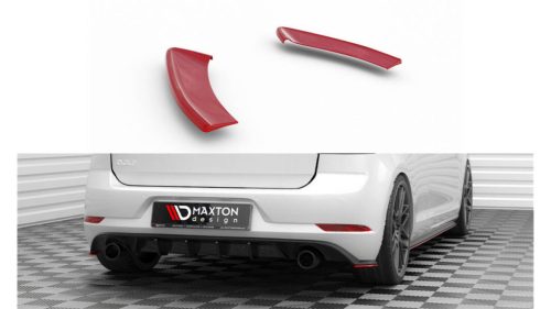 Splitter Volkswagen Golf 7 Facelift GTI Rear v.2 Gloss Black