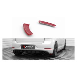 Splitter Volkswagen Golf 7 Facelift GTI Rear v.2 Red
