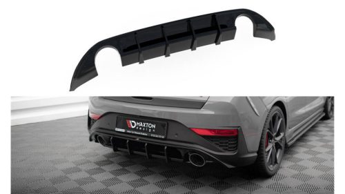 Diffuser Hyundai I30 III Facelift N Rear Valance Gloss Black
