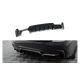 Diffuser BMW 4 F32 F36 F33 M-Pack Rear Valance Single Exhaust Version one side Gloss Black