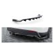 Splitter Tesla Model X Facelift Rear Central with Diffuser