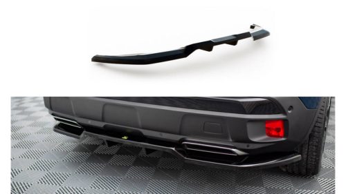 Splitter Peugeot 3008 GT-Line II Facelift Rear Central with Diffuser
