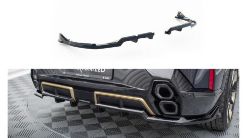 Splitter BMW XM G09 Rear Central with Diffuser