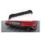 Diffuser Volkswagen Golf 8 GTE Rear Valance + Exhaust Ends Imitation Chrome