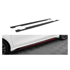   Diffuser Kia Ceed III GT Proceed I Side Skirts Street Pro Black-Red