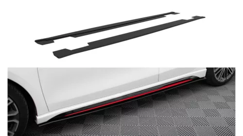 Diffuser Kia Ceed III GT Proceed I Side Skirts Street Pro Black-Red