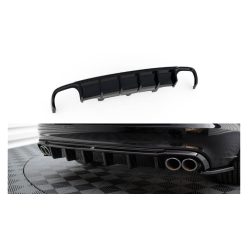  Diffuser Audi A6 C7 Avant Rear Valance Double Exhaust Version both side