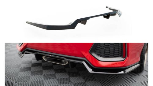 Splitter Honda Civic X Rear Central with Diffuser