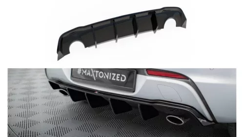 Rear Valance Opel Astra GTC OPC-Line J (Version with single exhausts on both sides)