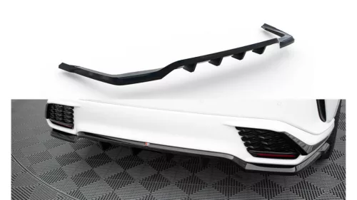 Central Rear Splitter (with vertical bars) Lexus RX F-Sport Mk5