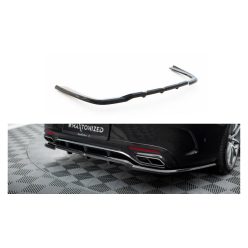   Central Rear Splitter (with vertical bars) Mercedes-Benz S Coupe AMG-Line C217 Facelift
