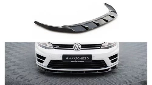 Front Splitter V.6 Volkswagen Golf R Mk7