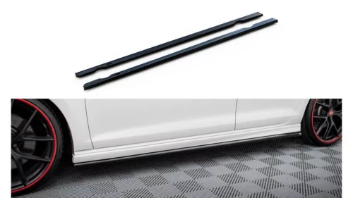 Side Skirts Diffusers V.3 Volkswagen Golf R Mk7
