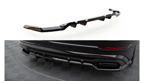 Splitter Audi SQ8 Q8 S-Line Mk1 Facelift Rear Central with Diffuser v.1