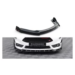 Splitter Ford Fiesta ST Mk7 Facelift Flaps Front v.6 + Flaps