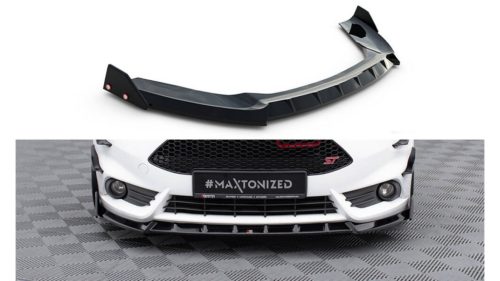 Splitter Ford Fiesta ST Mk7 Facelift Flaps Front v.6 + Flaps