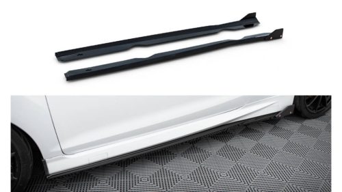 Side Skirts Ford Fiesta ST ST-Line Mk7 Flaps v.4