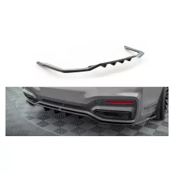   Splitter BMW 7 M-Pack G11 G12 Facelift Rear Central with Diffuser v.2