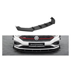   Splitter Volkswagen Jetta GLI Mk7 Front Street Pro Black + Gloss Flaps