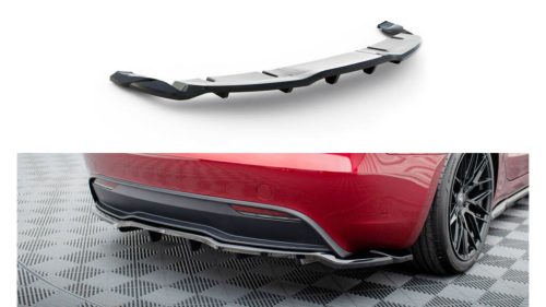 Splitter Tesla Model 3 Project Highland Rear Central with Diffuser v.1