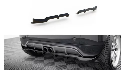 Splitter Brabus Smart Fortwo C451 Facelift Rear Central with Diffuser