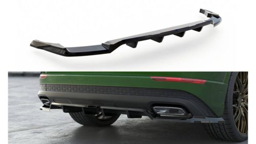 Splitter Audi Q8 Mk1 Facelift Rear Central with Diffuser