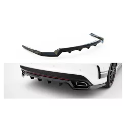   Splitter Mercedes-Benz CLA AMG-Line C117 Rear Central with Diffuser
