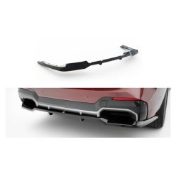   Splitter BMW iX3 G08 M-Pack Facelift Rear Central with Diffuser