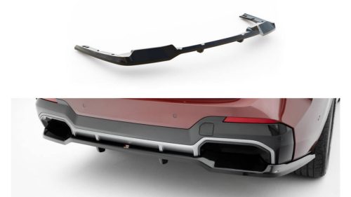 Splitter BMW iX3 G08 M-Pack Facelift Rear Central with Diffuser