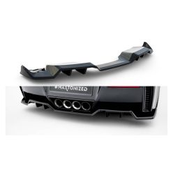   Splitter Chevrolet Corvette Z06 C7 Rear Central with Diffuser
