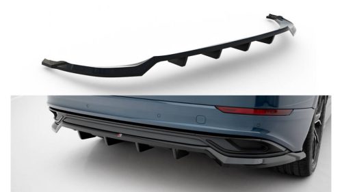 Splitter Audi Q8 Mk1 Rear Central with Diffuser