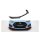 Splitter Hyundai Veloster N Mk2 Front Street Pro Black-Red + Gloss Flaps