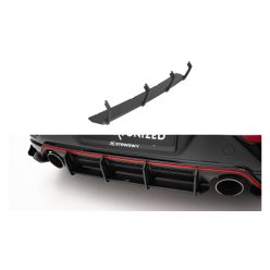 Diffuser Hyundai Veloster N Mk2 Rear Street Pro Black-Red