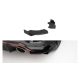 Splitter Hyundai Veloster N Mk2 Rear Side Street Pro Black + Gloss Flaps