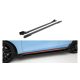 Side Skirts Hyundai Veloster N Mk2 Street Pro Black + Gloss Flaps