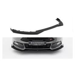   Splitter Ford Focus ST Mk3 Facelift Front Street Pro Black-Red + Gloss Flaps