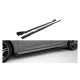 Side Skirts Ford Focus ST Mk3 Facelift Street Pro Black + Gloss Flaps