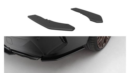 Splitter BMW M440i G22 G23 Rear Side Street Pro Facelift Black
