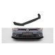 Splitter Volkswagen Polo GTI Mk6 Facelift Front Street Pro Black-Red + Gloss Flaps
