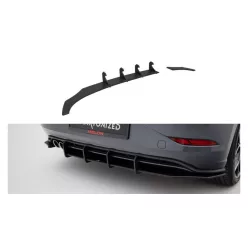   Diffuser Volkswagen Polo GTI Mk6 Facelift Rear Street Pro Red