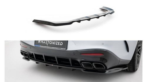 Splitter Mercedes-Banz AMG GT 63 C192 Rear Central with Diffuser v.1