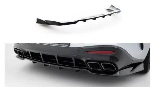 Splitter Mercedes-Benz AMG GT 63 C192 Rear Central with Diffuser v.2